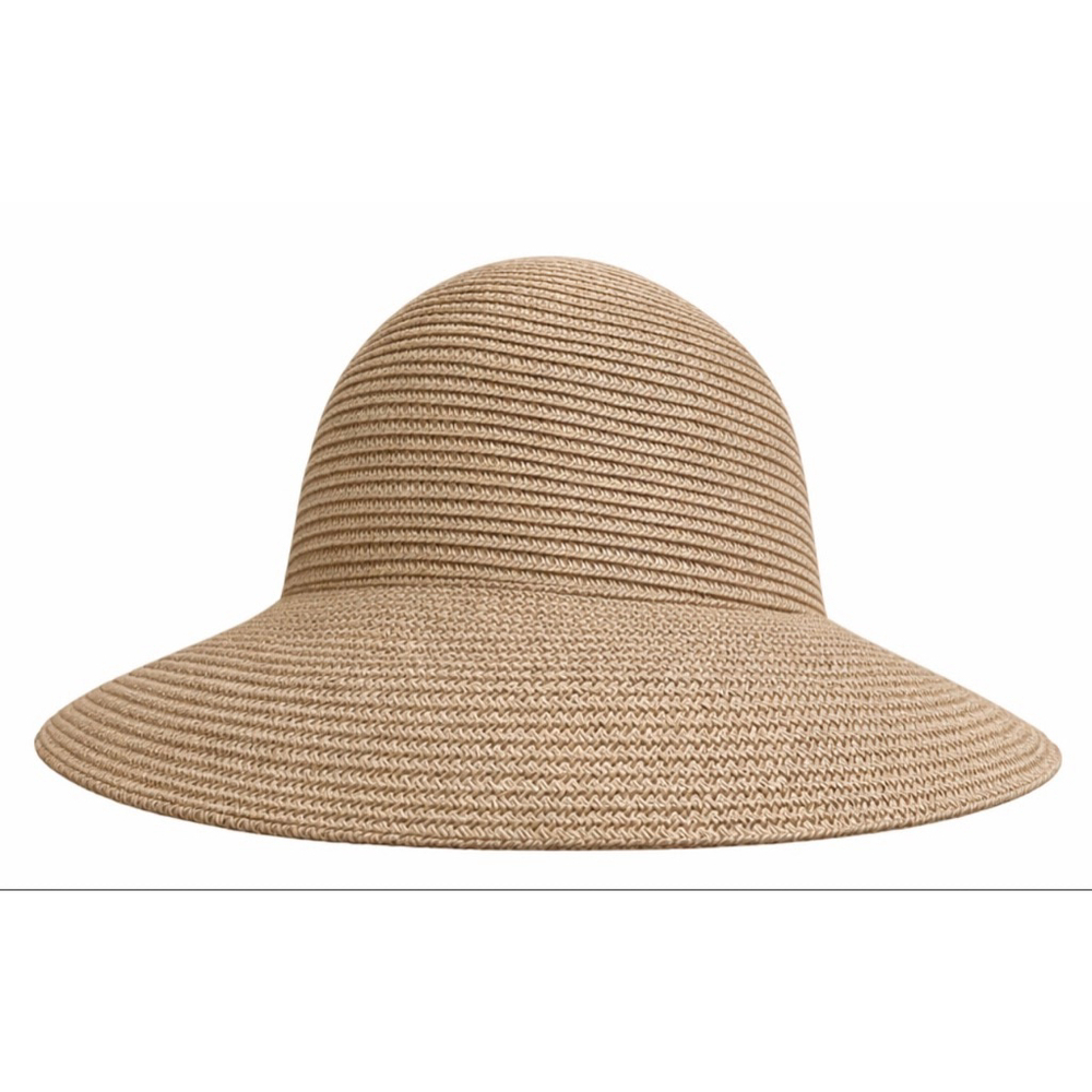 Betmar New York Beige Straw Sun Hat Size 29